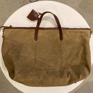 Madewell Canvas & Leather Weekend Bag